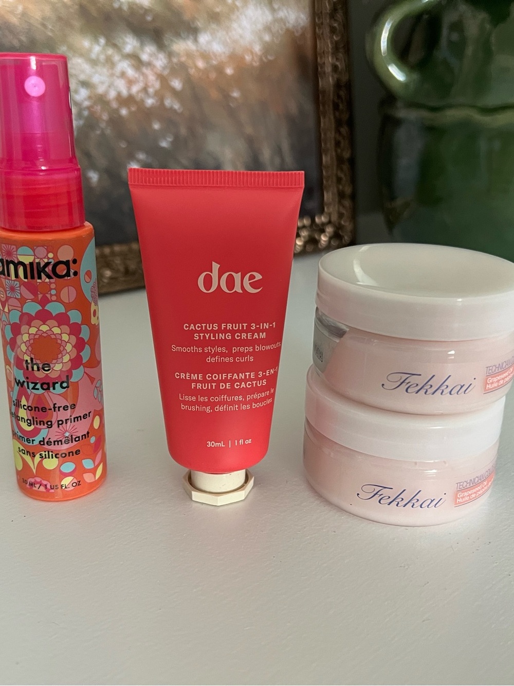 Amika, Dae, and Fekkai mini hair care bundle